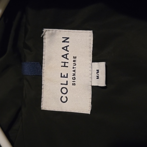Cole Haan Black Medium Coat - Picture 3 of 5